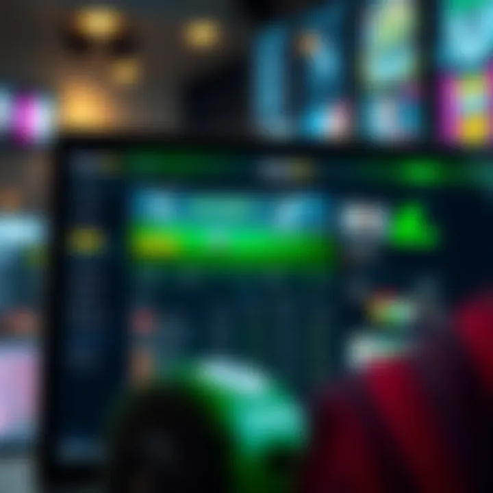 Digital representation of cryptocurrency coins and casino chips on a Nigerian flag background
