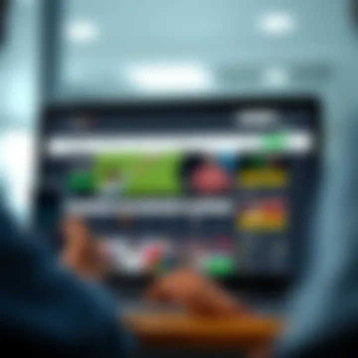 User navigating Livs Wazobet platform on a digital device with Nigerian cultural elements
