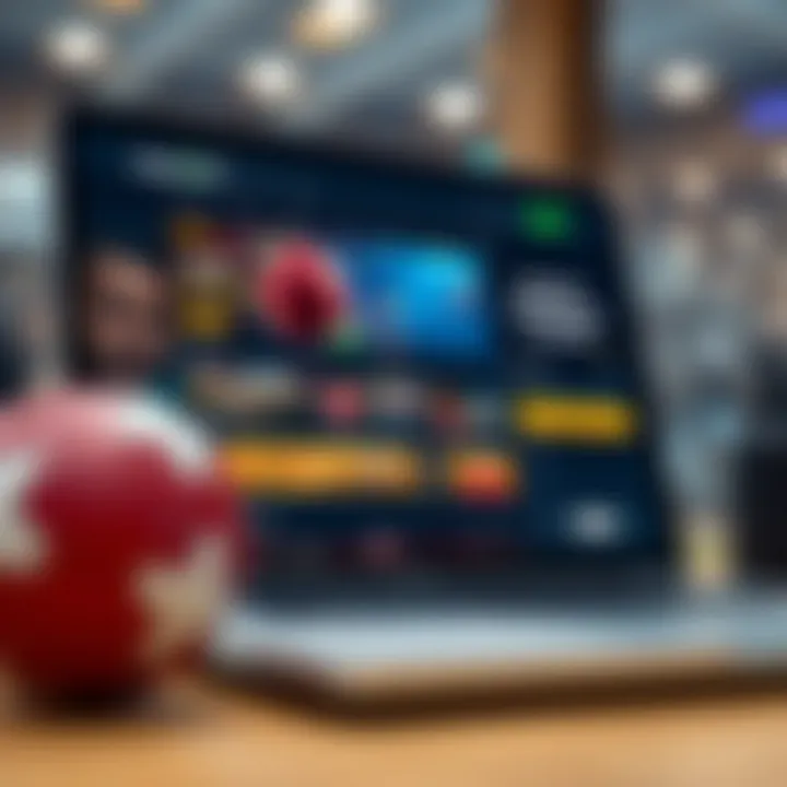 Navigating the Wazobet App Features in Ghana User navigating through the Wazobet app interface featuring sports betting and casino game options