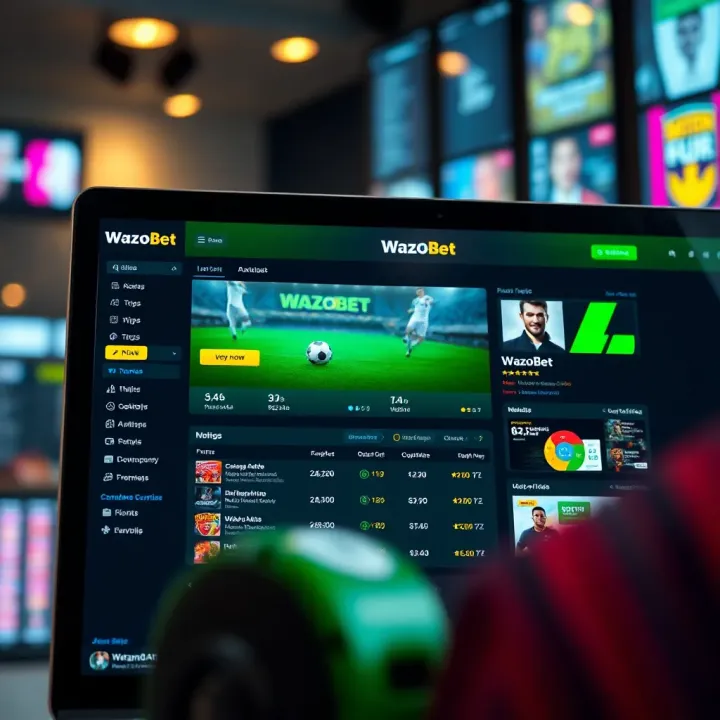 Digital representation of cryptocurrency coins and casino chips on a Nigerian flag background