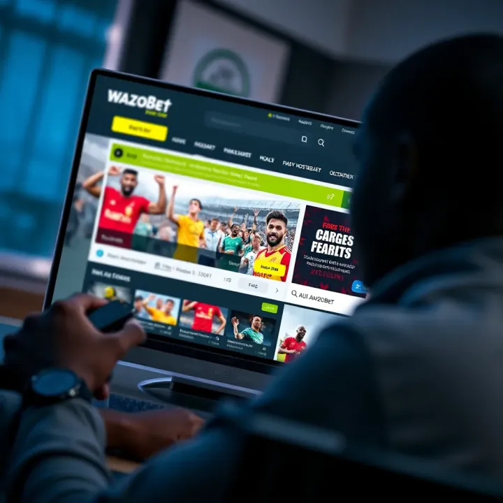 User navigating the Lucky Jet Wazobet app interface on a smartphone