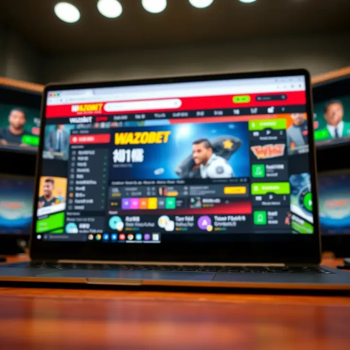 Using Booking Number and Exploring Betting Options on Wazobet Shop Mobile phone displaying a booking number and various betting options on Wazobet Shop app