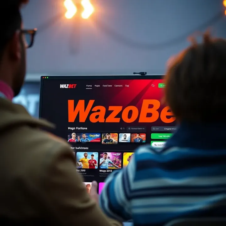 Secure login screen of Wazobet app emphasizing safety and user protection
