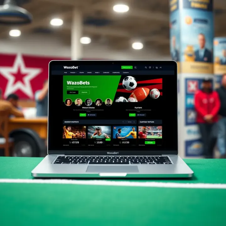 Digital football scoreboard showing upcoming Europa League matches on Wazobet platform