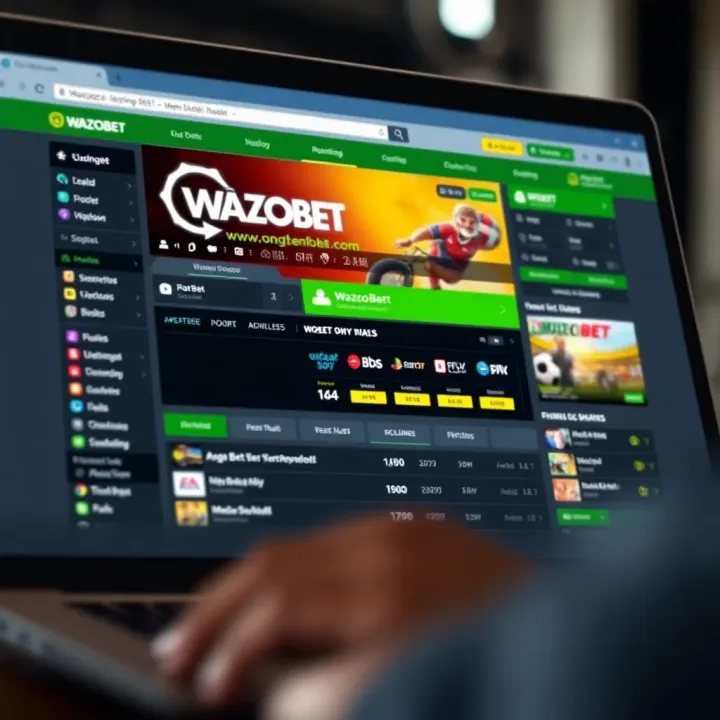 Illustration showing Nigerian gamers enjoying free play options on Wazobet