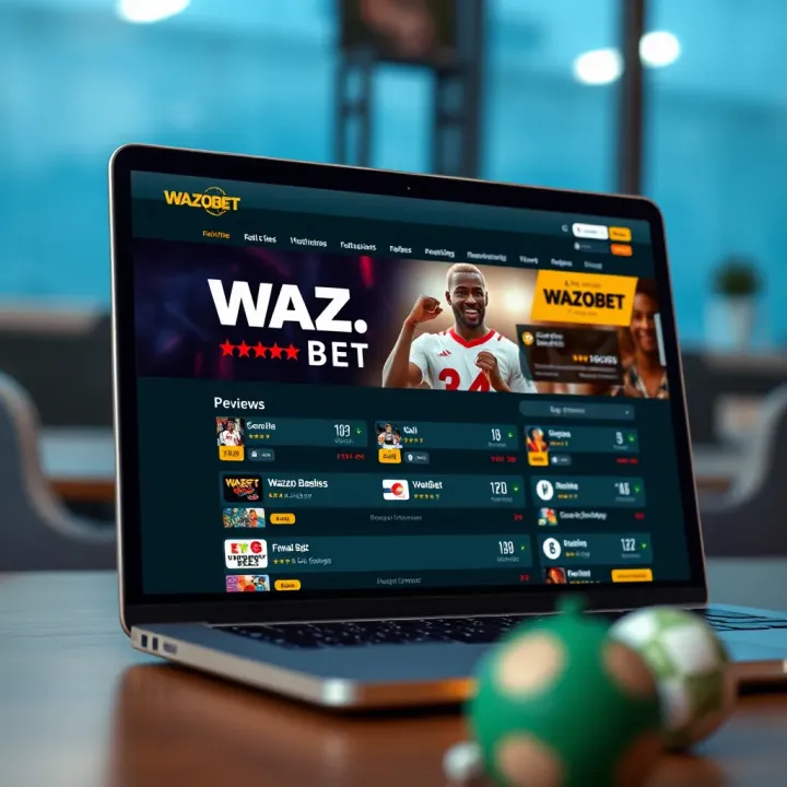 Explore Diverse Betting Options on Wazobet Nigeria Dashboard showing various sports betting options on Wazobet platform